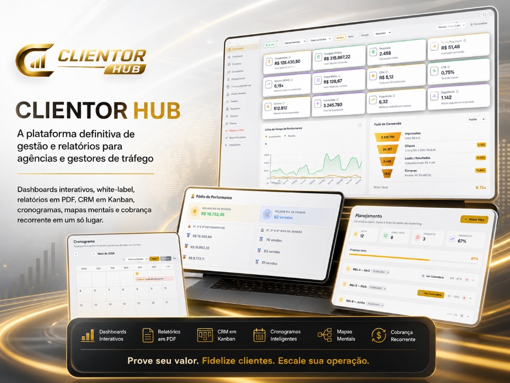 Clientor Hub Dashboard Principal